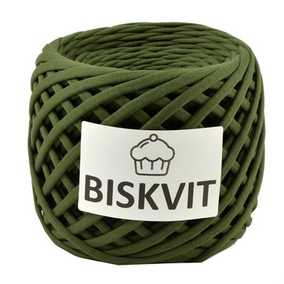 Изображение Темно-зеленый  Трикотажная пряжа Biskvit