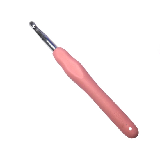 Изображение Крючок для вязания №6  (с силиконовой ручкой)