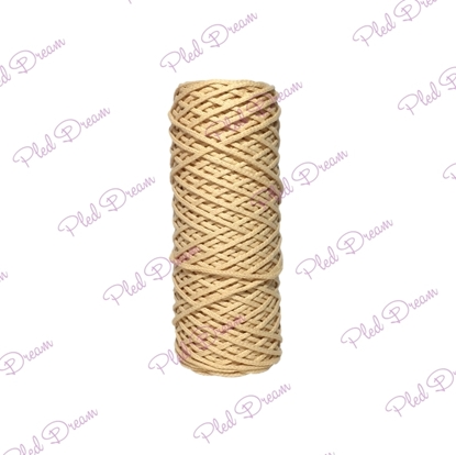 картинка шнур Dream Cord из хлопка 3мм, цвет: персик