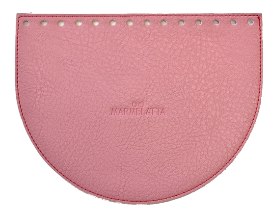 картинка клапан для сумки экокожа цвет розовый