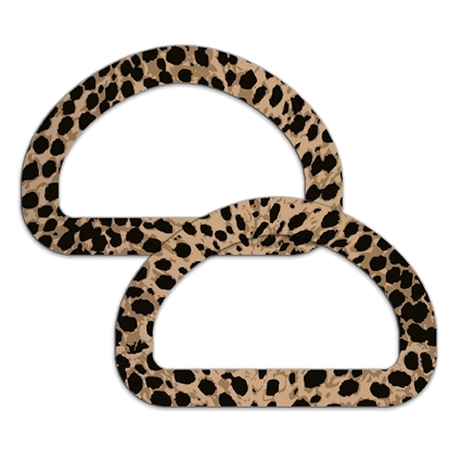 картинка ручки для летней вязаной сумки компект с принтом леопард