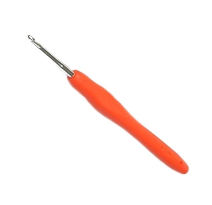 картинка крючки для вязания в наличии №3 с силиконовой эргономичной ручкой