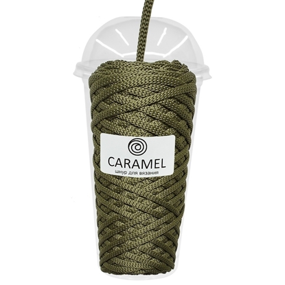 картинка шнур Caramel  (Карамель) 5 мм полиэфирный шнур цвет: сандал купить в Москве
