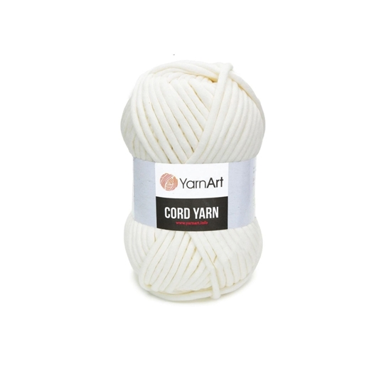 картинка yarnart cord yarn цвет: 752 (пломбир)