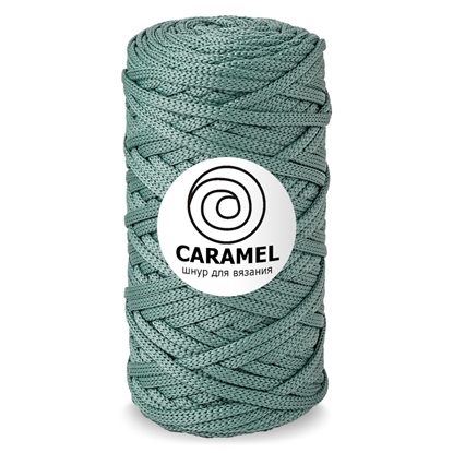 картинка шнур карамель (Caramel)  цвет: тимьян, шнур полиэфирный 5мм, купить с доставкой
