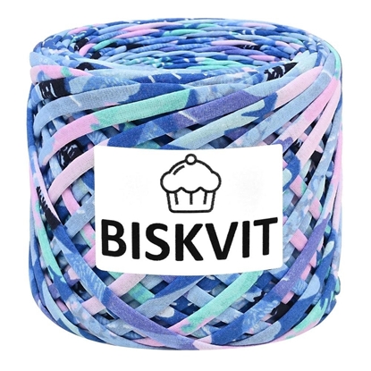 картинка лимитированная серия трикотажная пряжа Бисквит (Biskvit), цвет: Веселина купить с доставкой по Москве