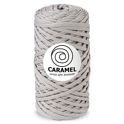 картинка шнур Caramel цвет: грей, светло-серый жемчужный в наличии недорого