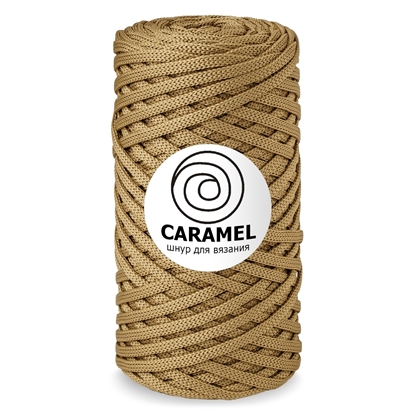 картинка шнур полиэфирный Caramel (Карамель) 5мм , цвет: печенье в наличии