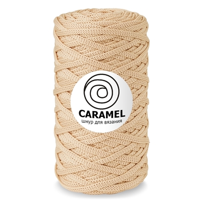 картинка шнур Карамель (Caramel) цвет Дюшес
