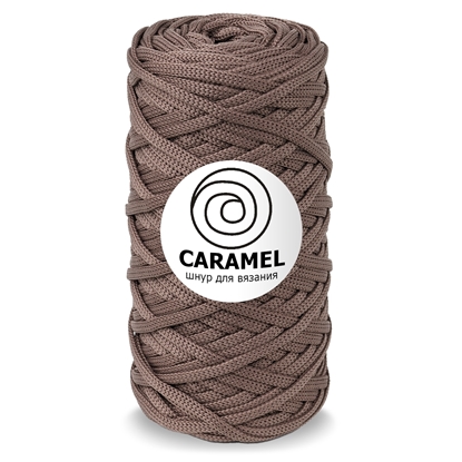картинка шнур полиэфирный Карамель (Caramel) 5мм , цвет: фондю купить с доставкой