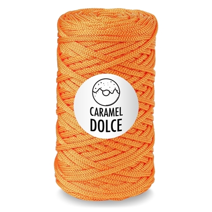 Шнур Caramel Dolce (Карамель Дольче) 4 мм, цвет: Апельсин