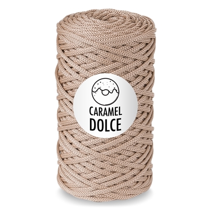 картинка шнур для вязания в наличии в Москве, шнур Caramel Dolce (Карамель Дольче) Бискотти 4мм